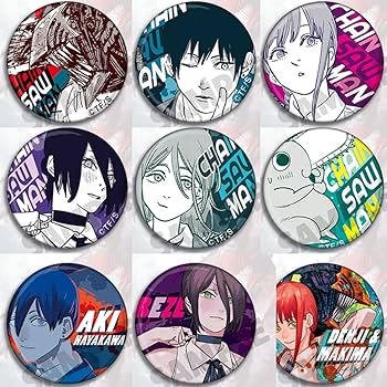 チェンソーマン マキマの犬クッキー アクリルコースター 缶バッジ デンジ 7点 チェンソーマン マキマの犬クッキー アクリルコースター 缶